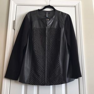 Beautiful chocolate brown Alfani jacket